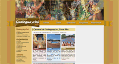 Desktop Screenshot of carnaval.gualeguaychu.info